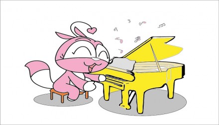 học piano